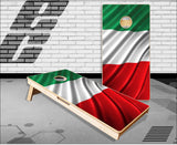 Italian Flag Cornhole Boards