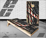 Kneeling Soldier Wings Cornhole Boards