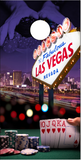 Las Vegas Gambling Cornhole Wrap