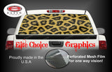 Leopard Print Rear Window Wrap