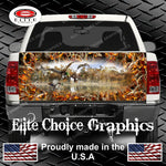 Mallards Obliteration Buck Blaze Camo Tailgate Wrap