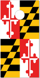 Maryland Flag UV Direct Print Cornhole Tops