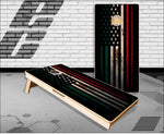 Mexican American Flag Cornhole Boards