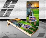 Old Barn Corn Cornhole Boards