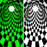 Optical Illusion Tunnel UV Direct Print Cornhole Tops