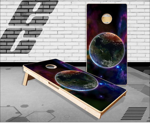 Outerspace Cornhole Boards