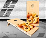 Peach Cornhole Boards