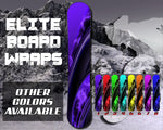 Plasma Ovals Snowboard Vinyl Wrap Graphic Decal Sticker
