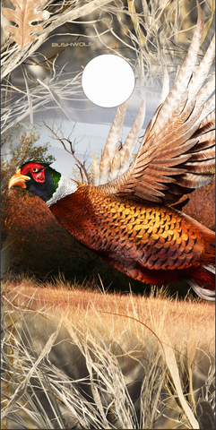 Ringneck Pheasant Tallgrass Camo UV Direct Print Cornhole Tops