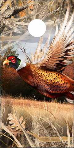 Ringneck Pheasant Tallgrass Duck Camo UV Direct Print Cornhole Tops