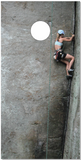 Rock Climbing Girl UV Direct Print Cornhole Tops