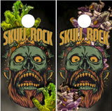 Skull Rock Zombie Claws UV Direct Print Cornhole Tops
