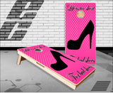 Stiletto High Heel Cornhole Boards