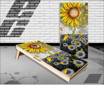 Sunflower Turtles Cornhole Boards