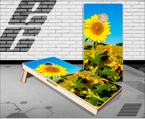 Sunflower Cornhole Boards