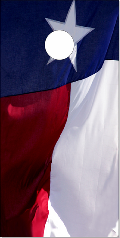 Texas Flag UV Direct Print Cornhole Tops