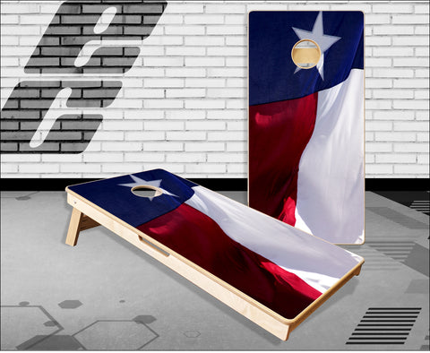 Texas Flag Cornhole Boards
