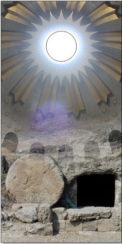 Tomb Of Jesus Cornhole Wrap