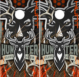 Wicked Hunt Life Buck Grass UV Direct Print Cornhole Tops