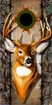 Wicked Wire Camo Deer Buck UV Direct Print Cornhole Tops