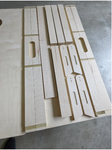 Cornhole Board Frame Kit - 3/4" 13 Ply Birch