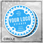 Custom Circle Die Cut Stickers