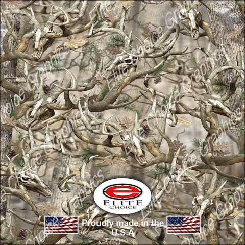Obliteration Buck 52"x6ft Wrap Vinyl Truck Camo Car SUV Tree Real Camouflage Sticker Decal