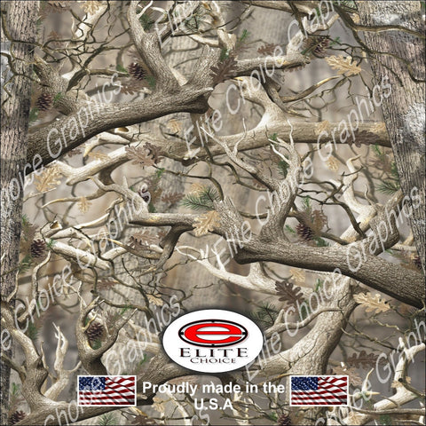 Obliteration  52"x6ft Wrap Vinyl Truck Camo Car SUV Tree Real Camouflage Sticker Decal