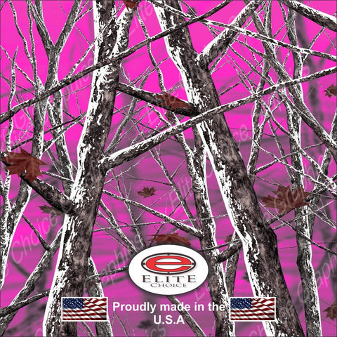 Snowstorm Purple  52"x6ft Wrap Vinyl Truck Camo Car SUV Tree Real Camouflage Sticker Decal