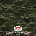 Traditional Green Cloth Tree Camo 15"x52" or 24"x52" Truck/Pattern Print Tree Real Camouflage Sticker Roll or Sheet