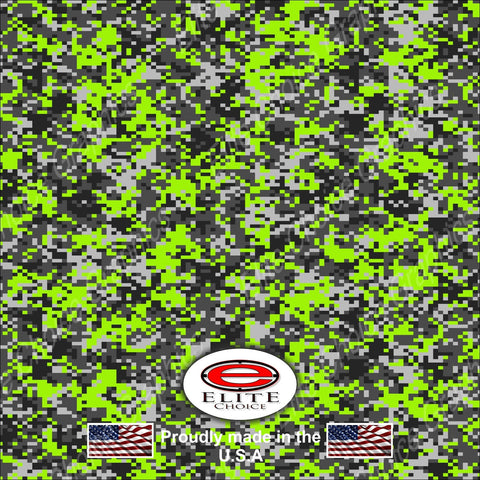 Digital Lime Green  52"x6ft Wrap Vinyl Truck Camo Car SUV Tree Real Camouflage Sticker Decal