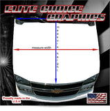 American Flag Flat Don't Tread on Me Vinyl Hood Wrap Bonnet Decal Sticker Graphic Universal Fit