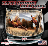 Pheasant Tallgrass Duck Camo Vinyl Hood Wrap Bonnet Decal Sticker Graphic Universal Fit