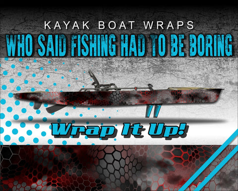 Rippin Lips Bass Kayak Vinyl Wrap Kit Graphic Decal/Sticker 12ft and 1 –  Elite Choice Graphics