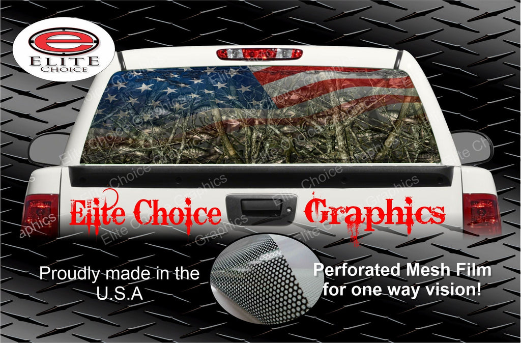 Crappie Fish Flag Rear Window Graphic Tint Decal Sticker Truck SUV Van –  Elite Choice Graphics
