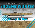 Chameleon Light Desert Kayak Vinyl Wrap Kit Graphic Decal/Sticker 12ft and 14ft