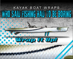 Snook Skin Kayak Vinyl Wrap Kit Graphic Decal/Sticker 12ft and 14ft