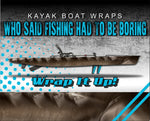 Sturgeon Skin Kayak Vinyl Wrap Kit Graphic Decal/Sticker 12ft and 14ft