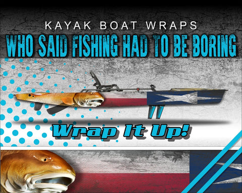 Kayak Fishing Sticker