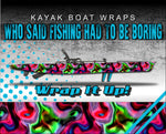 Tydie Kayak Vinyl Wrap Kit Graphic Decal/Sticker 12ft and 14ft