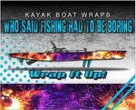 Super Nova Kayak Vinyl Wrap Kit Graphic Decal/Sticker 12ft and 14ft