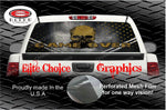Game Over Skull Apocolypse Rear Window Graphic Tint Decal Sticker Truck SUV Van Car