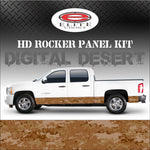 Digital Desert Camo Rocker Panel Graphic Decal Wrap Truck SUV - 12" x 24FT
