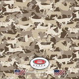 Deer Buck Silhouette 15"x52" or 24"x52" Truck/Pattern Print Tree Real Camouflage Sticker Roll or Sheet