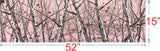 Snowstorm Pink 15"x52" or 24"x52" Truck/Pattern Print Tree Real Camouflage Sticker Roll or Sheet