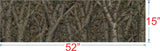 Tree Forest 15"x52" or 24"x52" Truck/Pattern Print Tree Real Camouflage Sticker Roll or Sheet