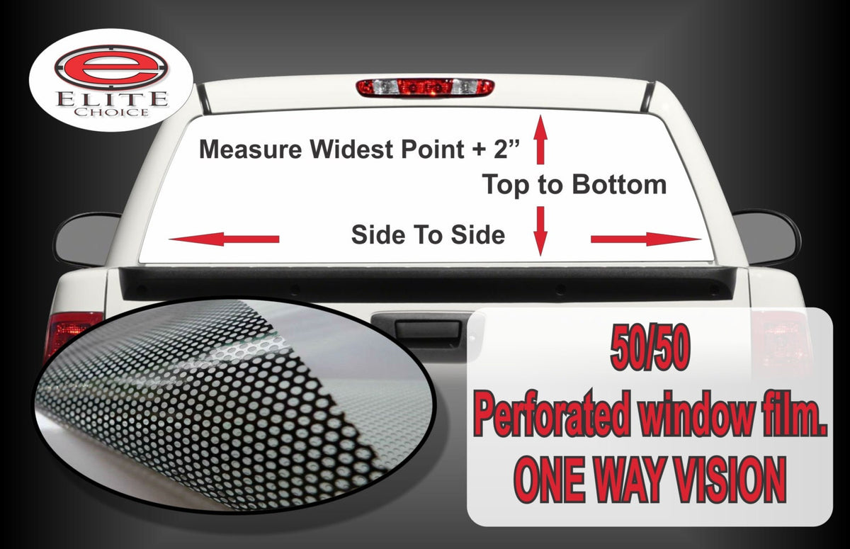 Golf Hole Rear Window Wrap – Elite Choice Graphics