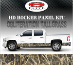 Obliteration Tallgrass Camo Rocker Panel Graphic Decal Wrap Truck SUV - 12" x 24FT