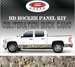 Obliteration Buck Deer Camo Rocker Panel Graphic Decal Wrap Truck SUV - 12" x 24FT