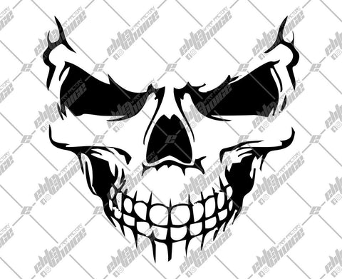 Military Skull SVG. EPS. PNG Instant Download File